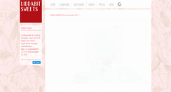 Desktop Screenshot of liddabitsweets.com